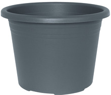 Potte Cylindro plast grå Ø20 cm